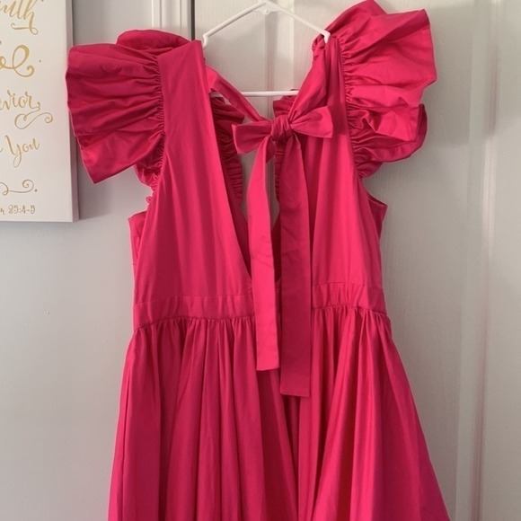 Making the Cut Season 3 Episode 1 Winning Look Sienna's Ruffle High-Low Dress - Picture 6 of 15